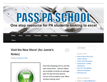 Tablet Screenshot of passpaschool.com